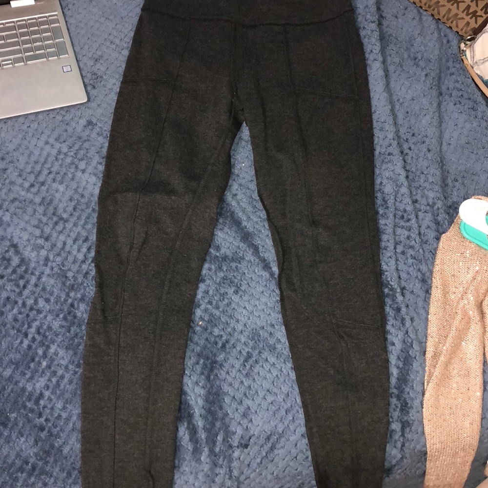 Grey jegging/thick leggings